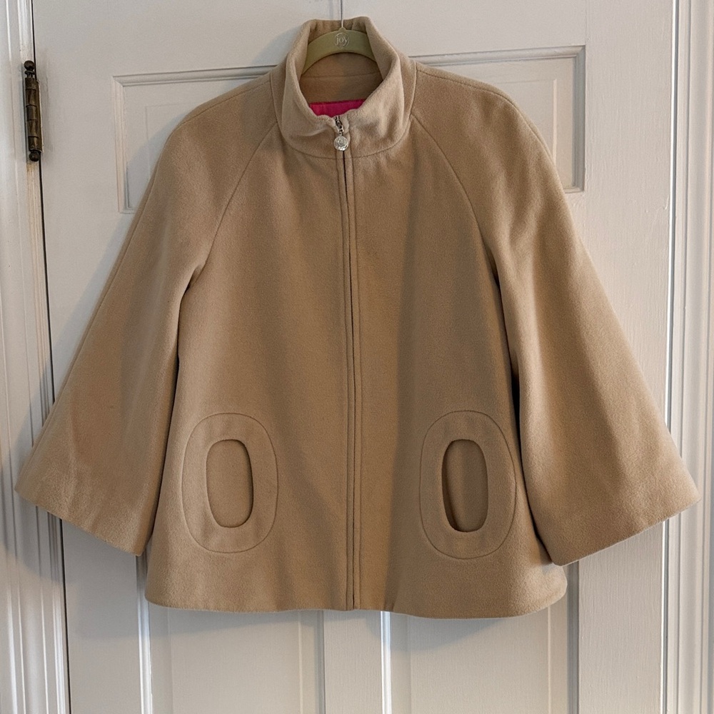Betsy Johnson Retro Style Wool and Angora lined Jacket